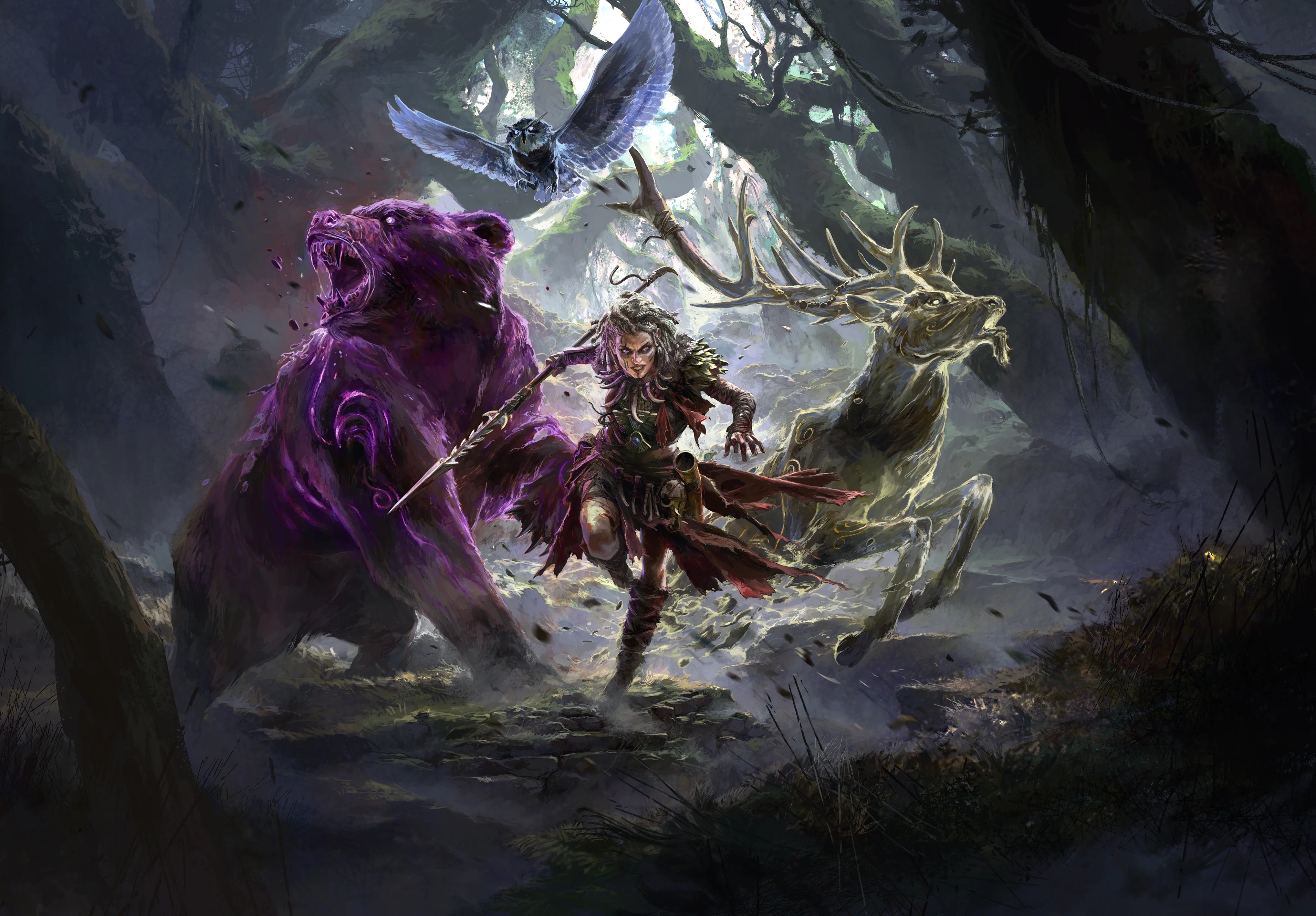Spirit Walker ascendancy art